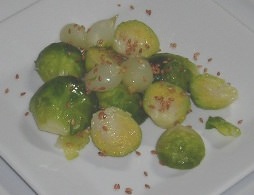 Brussels Sprouts with Pearl Onions