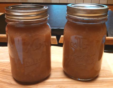 2 Pints of Spicy Red Anjou Pear Sauce