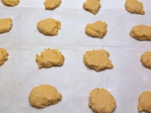 Oven ready Olive Oil Coconut Sugar Cookies