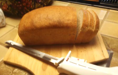 Hot from the oven Mixer Whole Wheat Bread