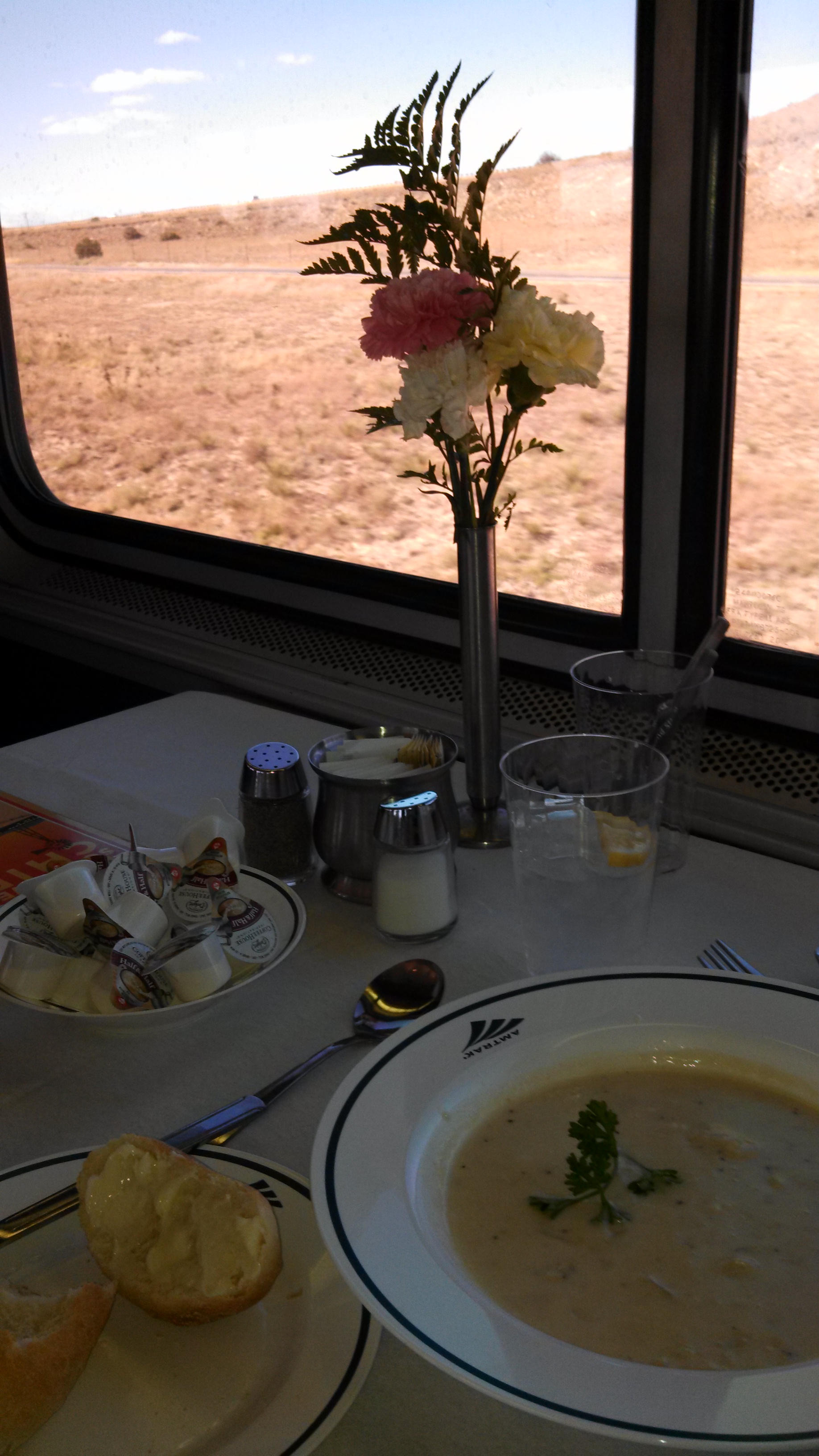 Lunch Amtrak Style