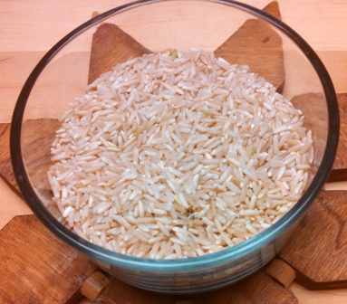 Raw Brown Rice, 1 cup